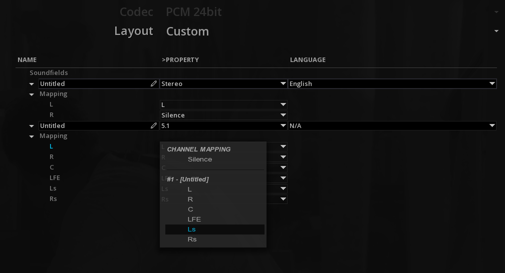 Audio Layout