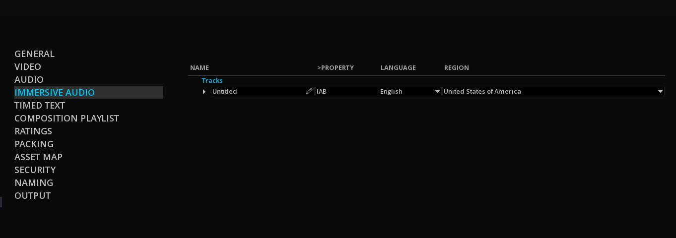 Audio Layout