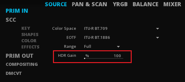 SDR/HDR