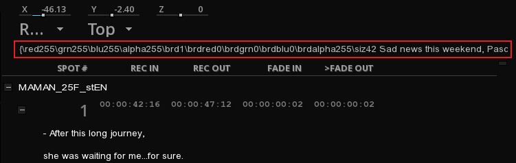 Subtitles and captions